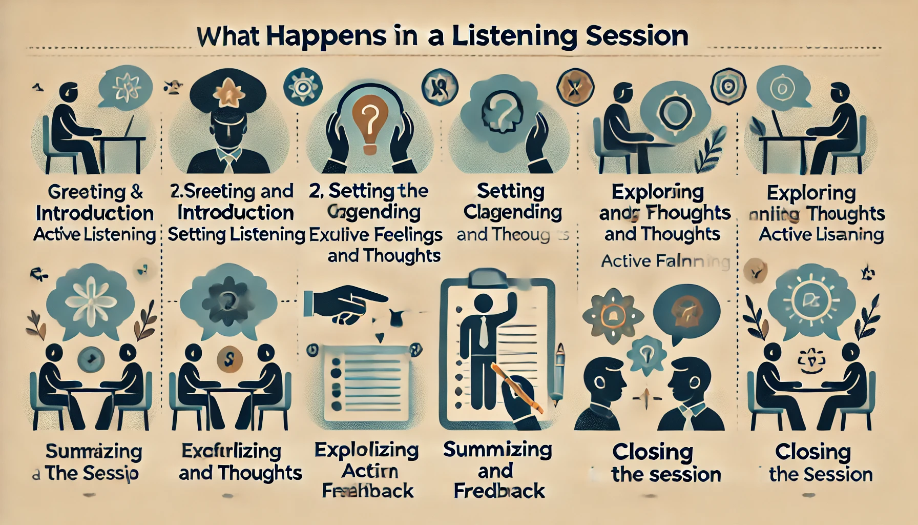 steps in counseling